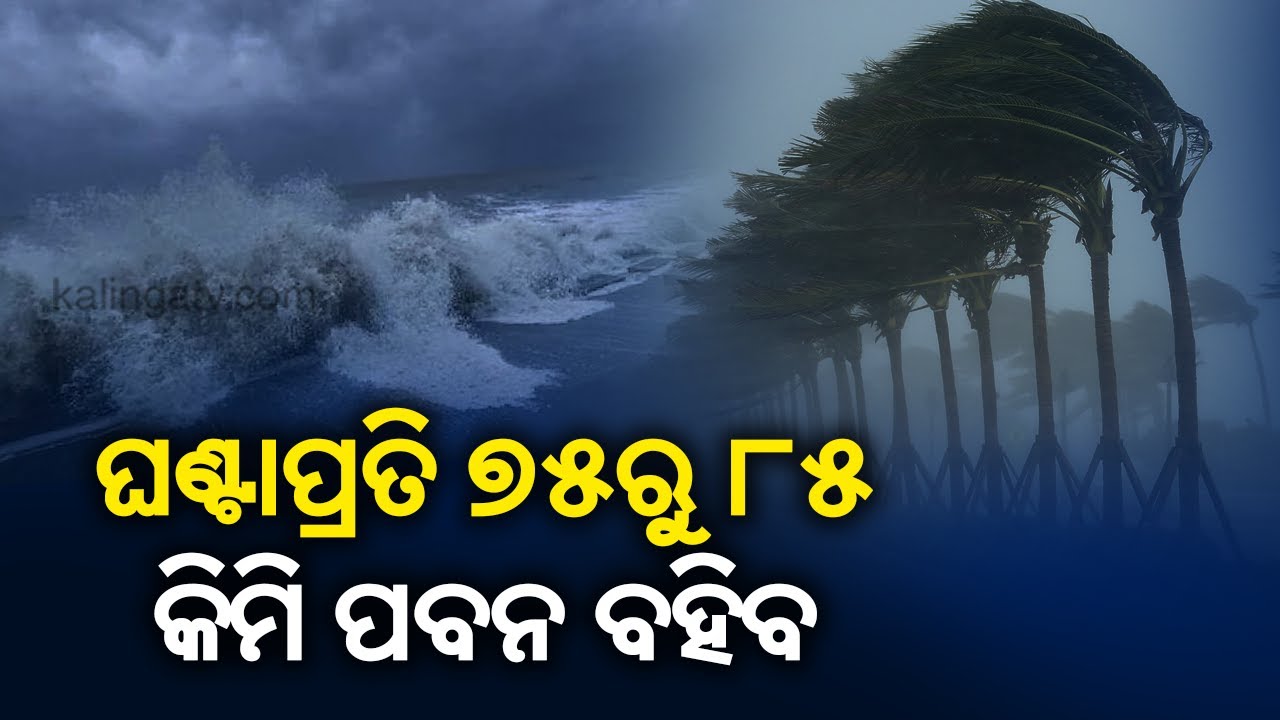 Cyclone Gulab: Windspeed At 75-85 Kmph To Hit Odisha During Landfall  || Kalinga TV