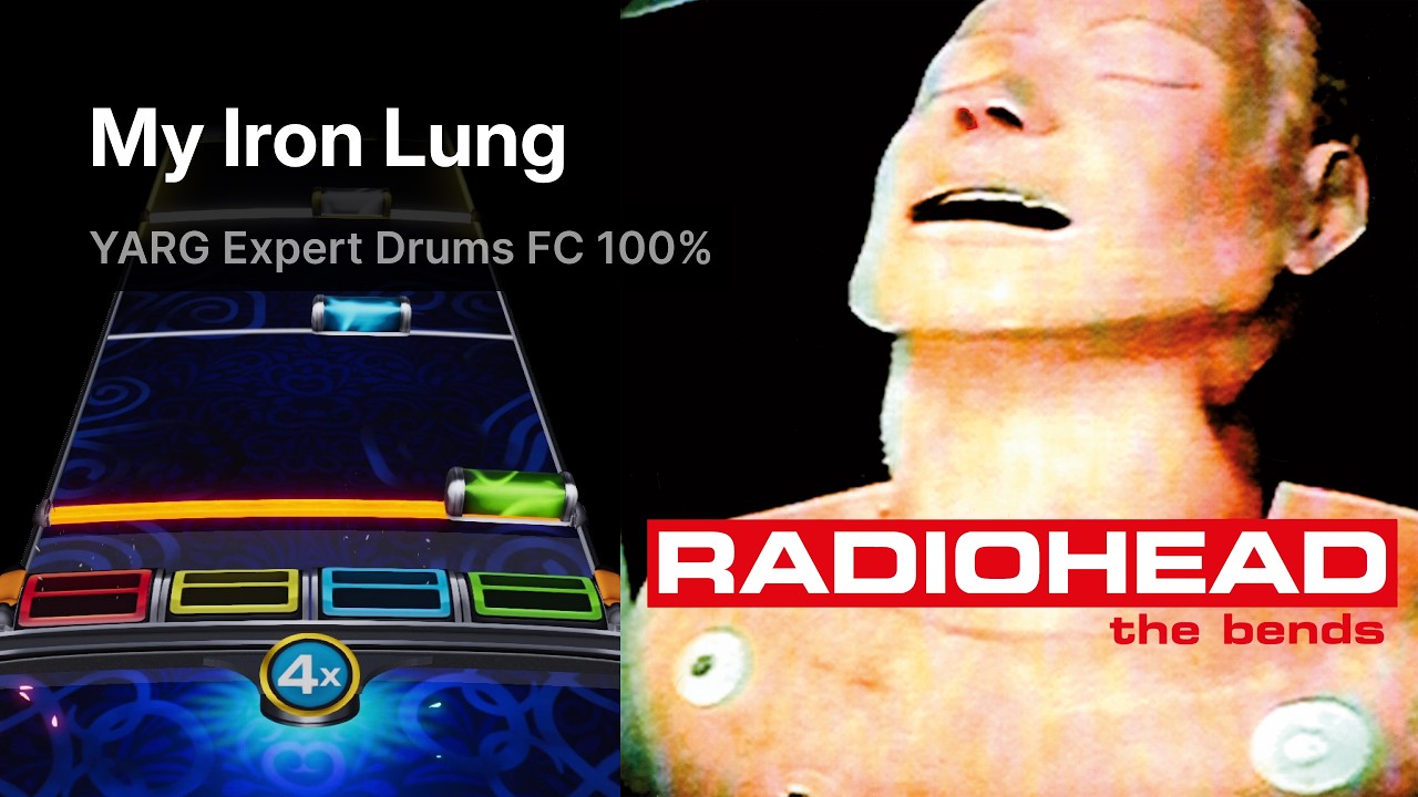 My Iron Lung — Radiohead | YARG Expert Drums FC