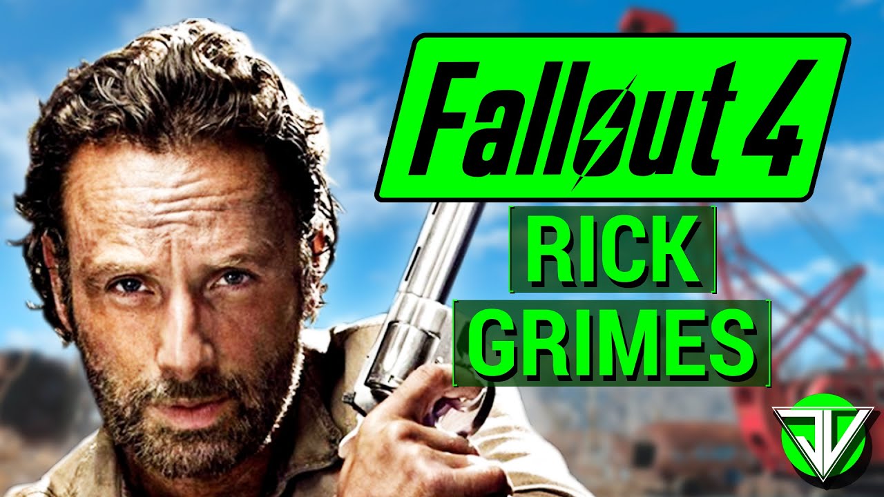 FALLOUT 4: The Walking Dead RICK GRIMES Character Build Guide in Fallout 4!