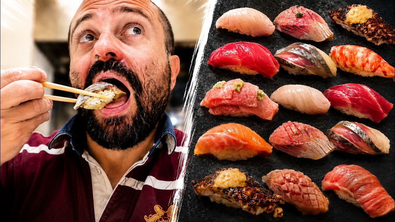 Il SUSHI pi&ugrave; incredibile del nostro viaggio in Giappone🍣