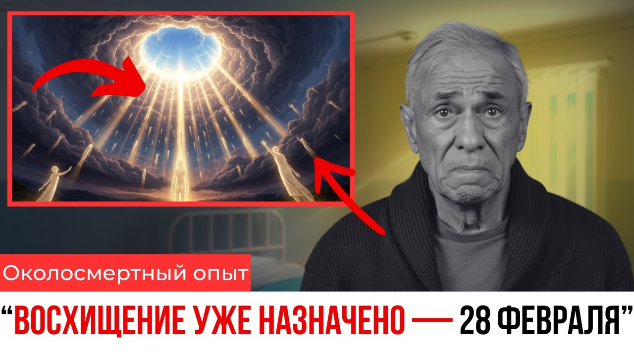 ИИСУС СКАЗАЛ МНЕ: Большинство верующих НЕ ГОТОВЫ к Восхищению, которое произойдёт 28 ФЕВРАЛЯ!
