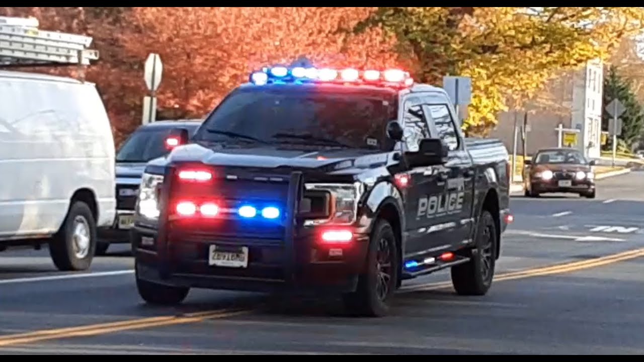 (RUMBLER, DUAL SIREN & DUAL HORN) Spotswood Police Dept. - F-150 & Crown Vic responding