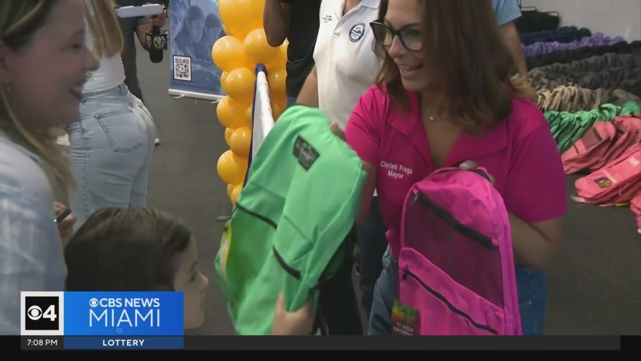 Doral sets students up for success with back-to-school supplies giveaway