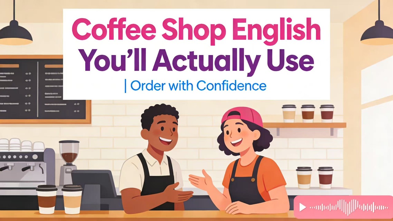 Coffee Shop English You’ll Actually Use | Order with Confidence