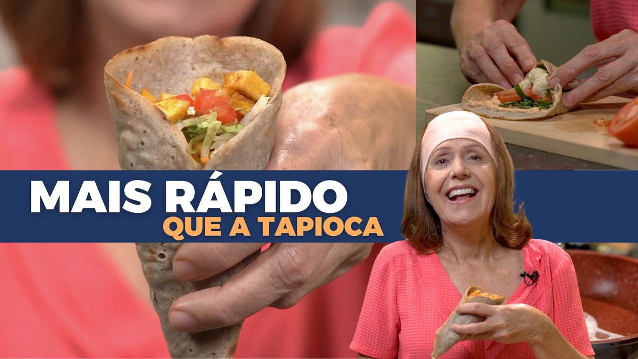 Wrap Sem Gl&uacute;ten com ingrediente secreto!