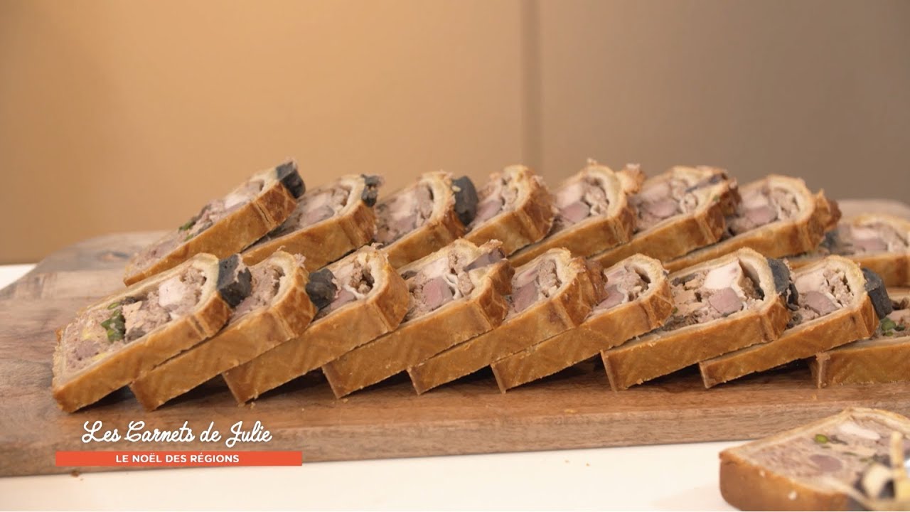 Recette : Pâté en croûte de Sébastien Mayol - Les Carnets de Julie - Le Noël des régions
