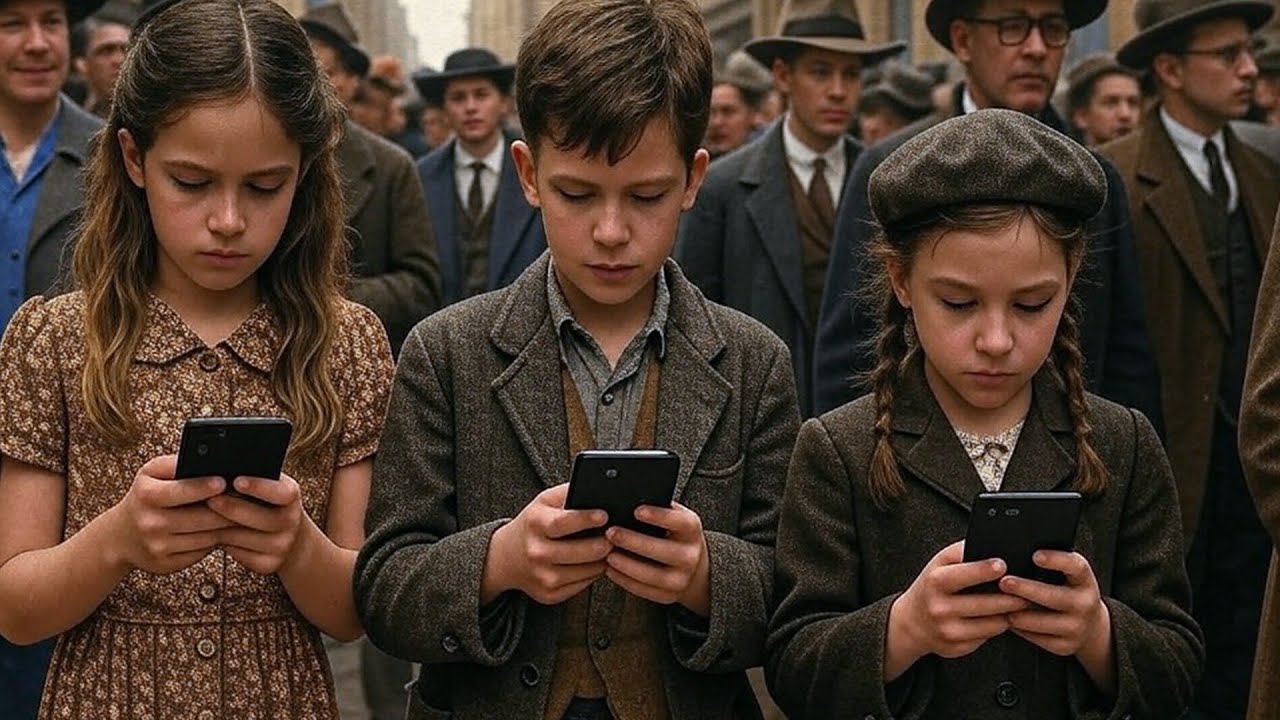3 Gen Z Kids End Up In 1940s With Their Smartphones