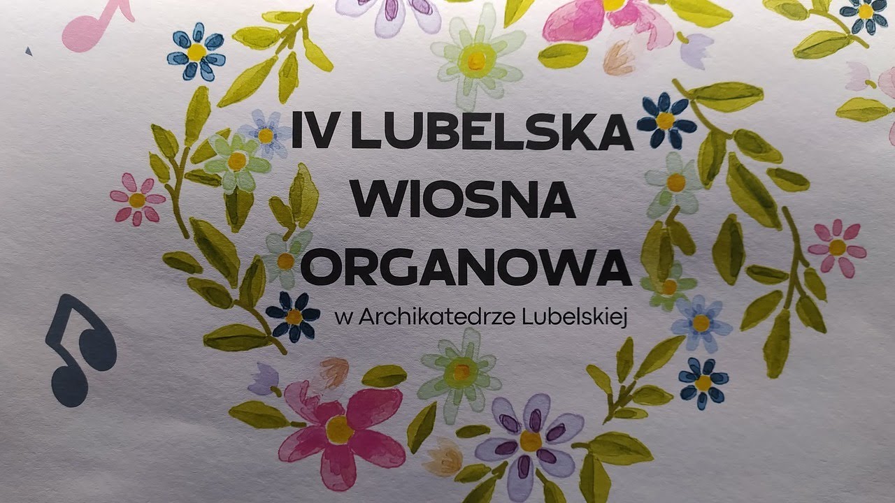 Koncert organowy  21.05.2023  godz. 19.45