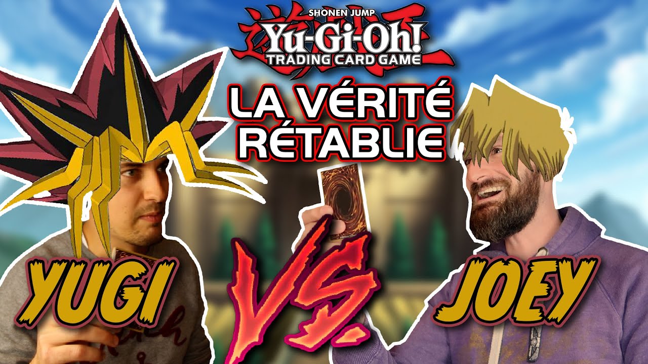 YUGI vs JOEY DANS LA VRAIE VIE