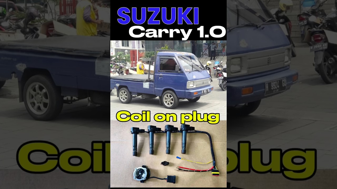 Suzuki carry pakai koil on plug honda CRV stream #pengapianindependent #suzukicarry