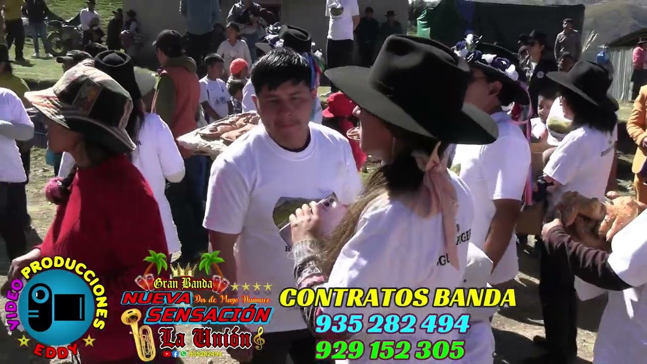 BANDA NUEVA SENSACIÓN LA UNIÓN HCO, UTUTUPAMPA BRAMADERO HUALLANCA ANCASH 7/6/24