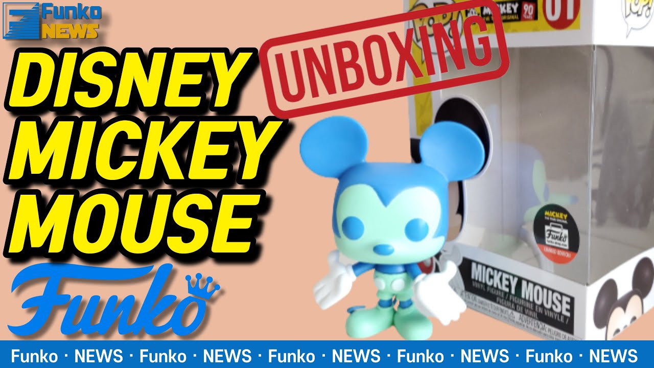 ✨✨ Unboxing Disney | Mickey Mouse (Green & Blue) Funko pop News ✨✨ Funko Shop Exclusive | 