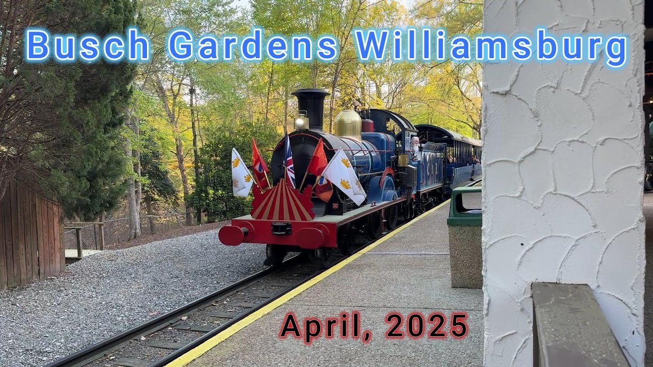 Busch Gardens Williamsburg- April 2025