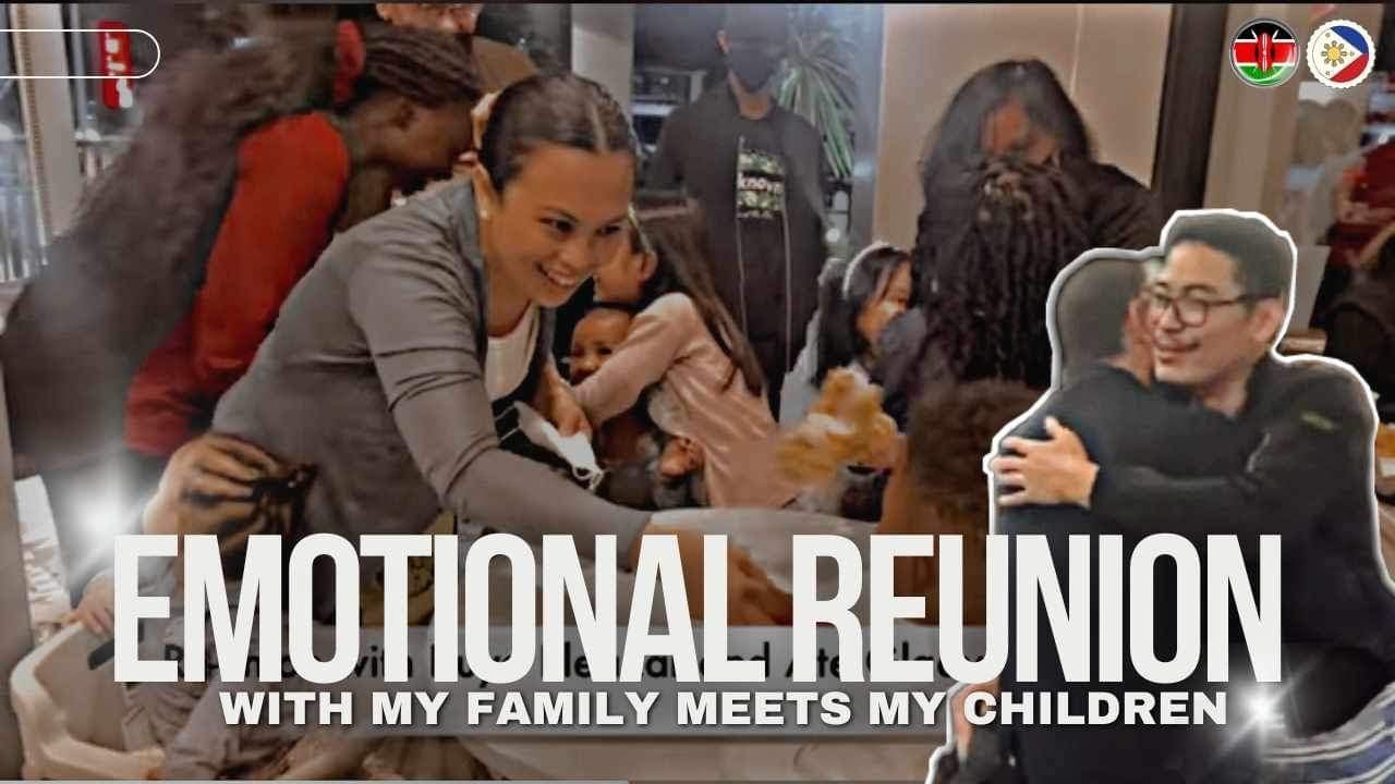 EMOTIONAL REUNION WITH MY FAMILY IN THE PHILIPPINES | Family meets my children for the first time
