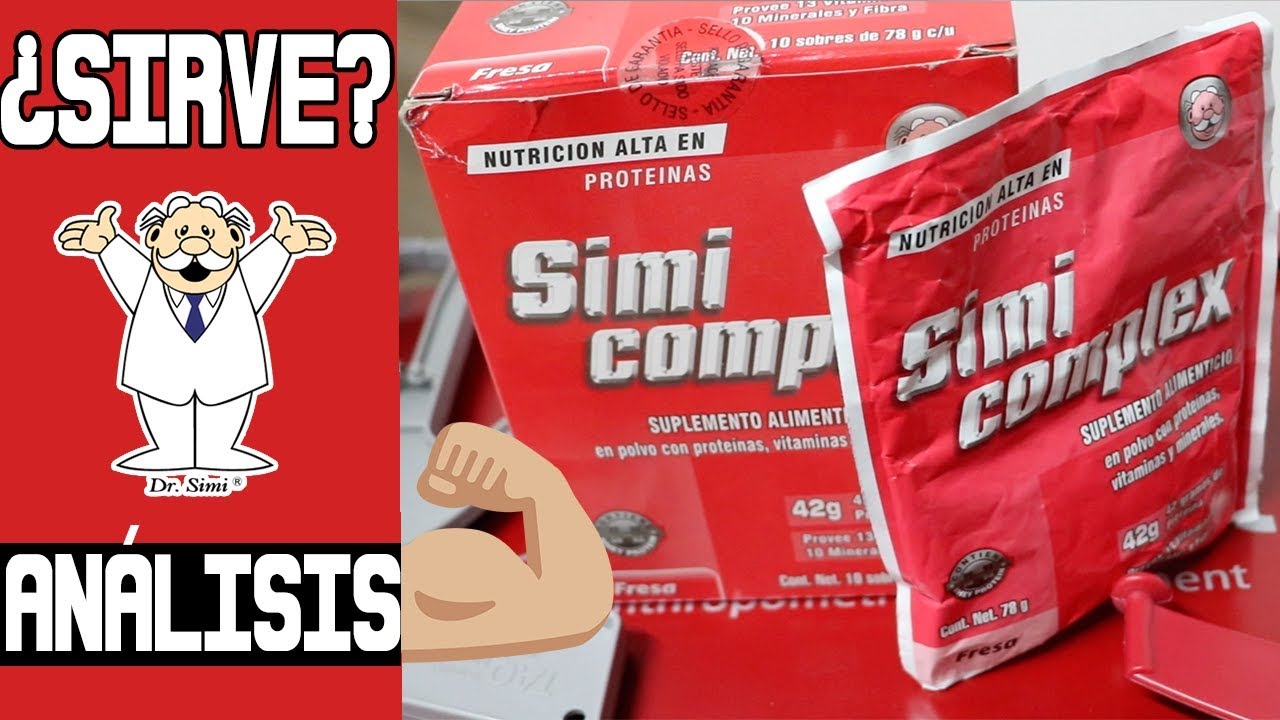 SIMI COMPLEX: ¿Funciona para aumentar músculo? [ANÁLISIS]