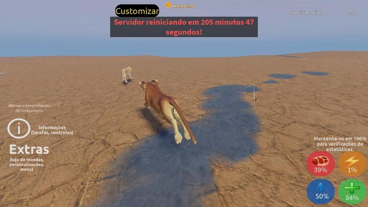 Até virar o rei da selva Roblox