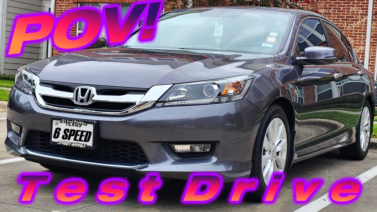 POV Drive: 2014 Honda Accord (CR2) EX 6-Speed Manual
