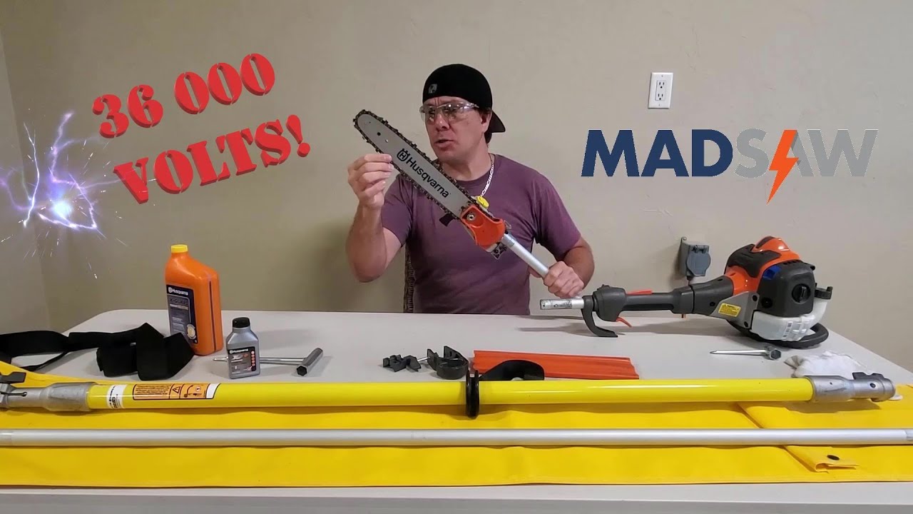 Husqvarna MADSAW - Dielectric pole saw - Review!