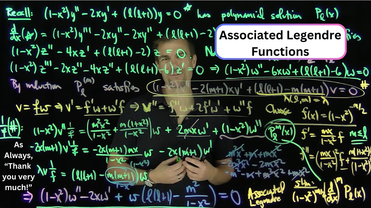 The Associated Legendre Equation