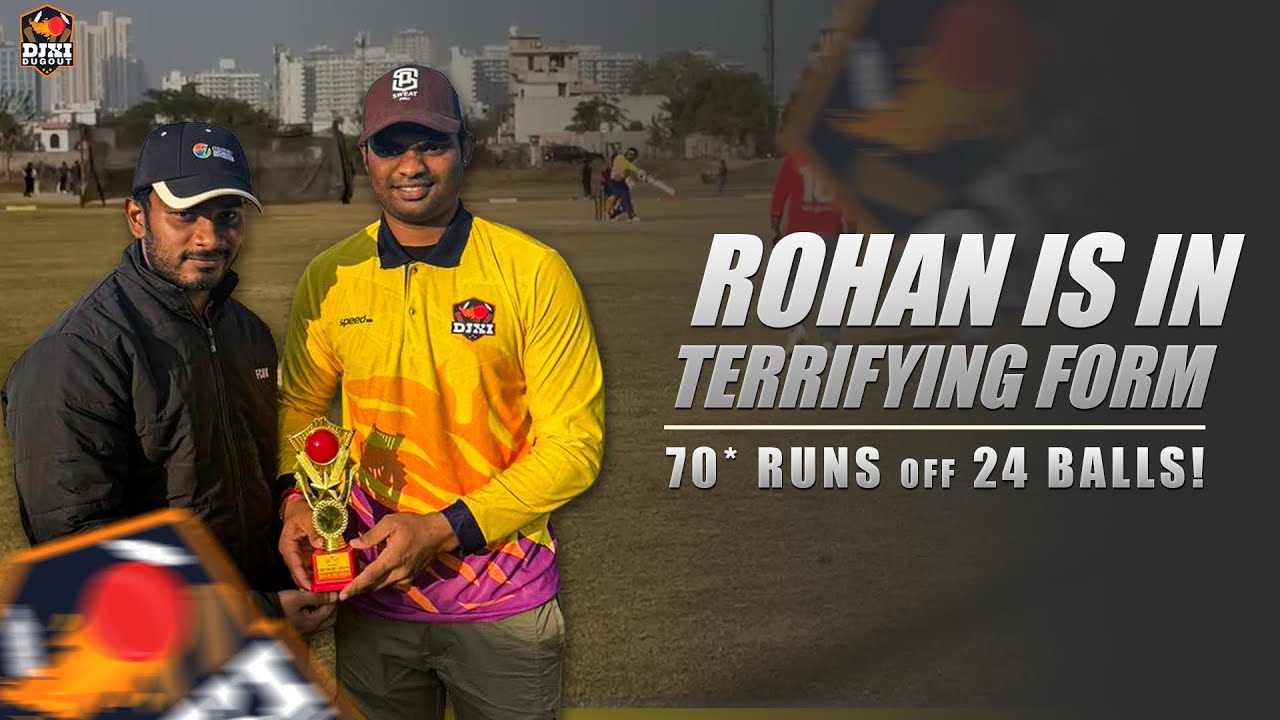 Rohan’s Explosive 70* (24 Balls) | Match-Winning Knock