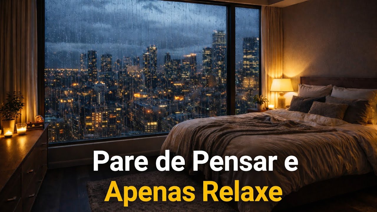 Chuva Forte para Relaxar e Dormir Rápido 🌧️
