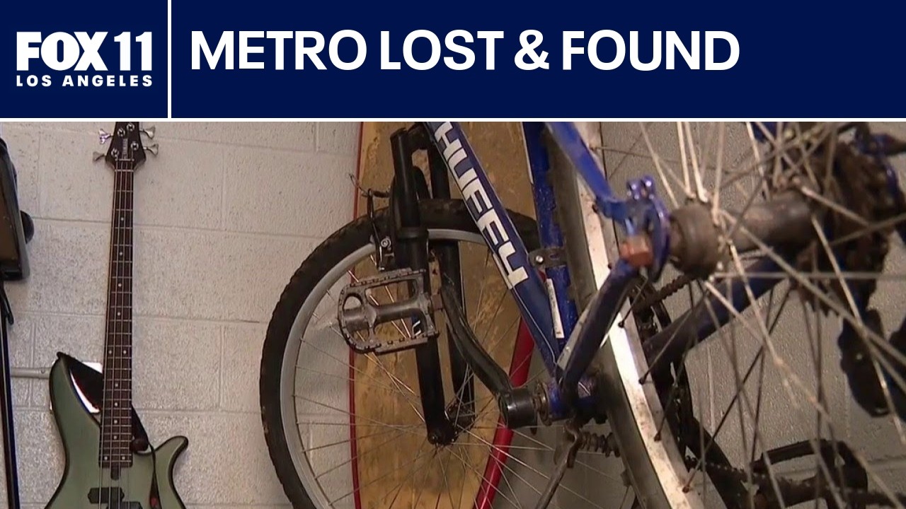 Thousands of lost items processed each year at Los Angeles Metro’s lost and found | FOX 11 LA