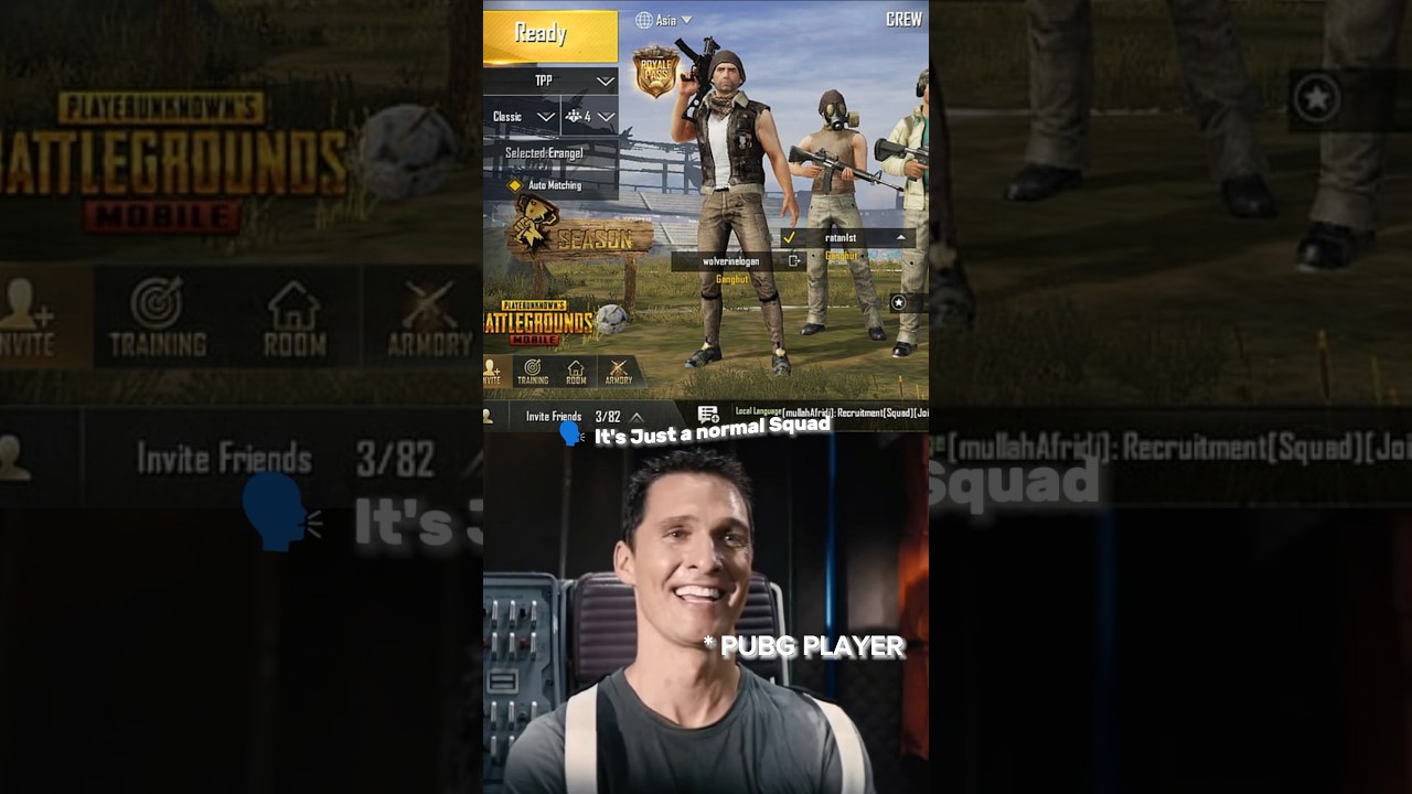 THIS SQUAD PUBG PLAYER EMOTION 🥺