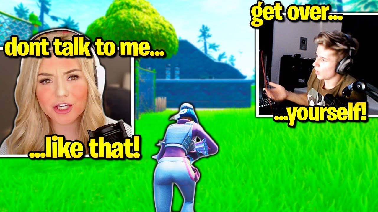 BROOKE *OUTRAGED* when SYMFUHNY SAYS THIS! (Fortnite)