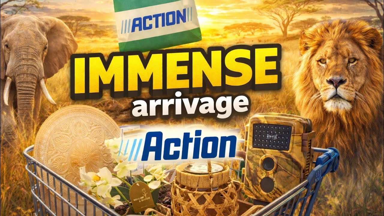 🦌🦔UNE CAMÉRA ANIMALIÈRE CHEZ ACTION & IMMENSE ARRIVAGE DÉCO 🎁🛒
