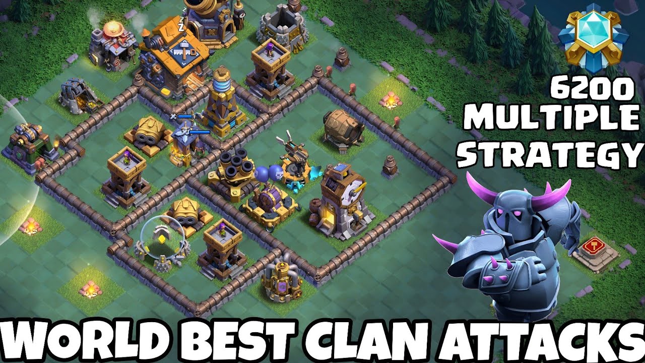 Easiest Way to 6 Stars Any attacks in Builderbase (Clash of Clans)
