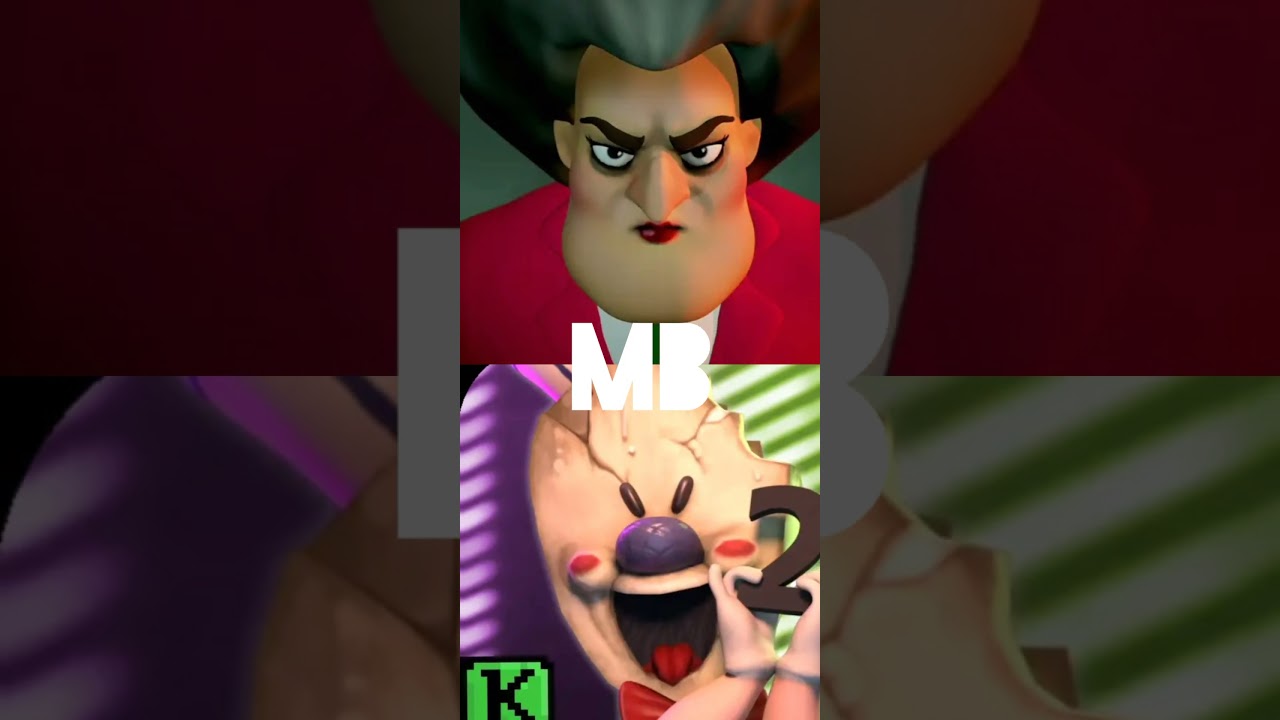 ice scream 2 Vs scary teacher 3d 🔥 #shorts #viral #youtubeshorts