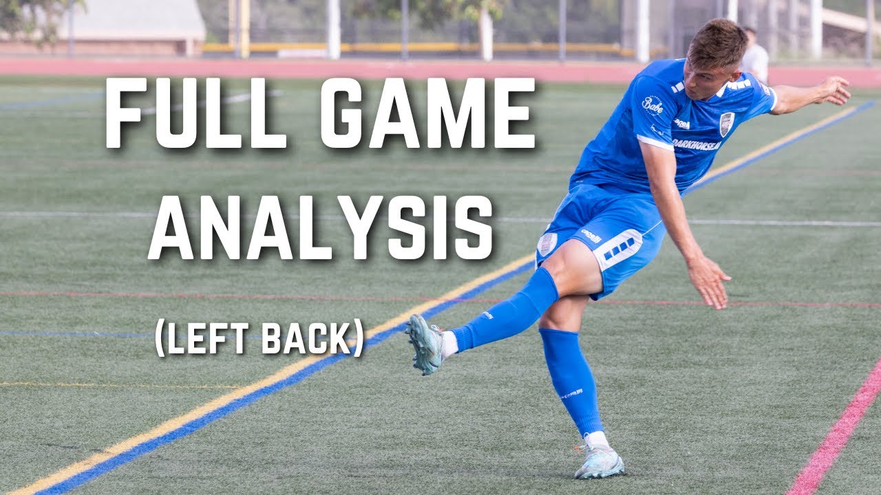 Full Game Analysis of a Professional Left Back