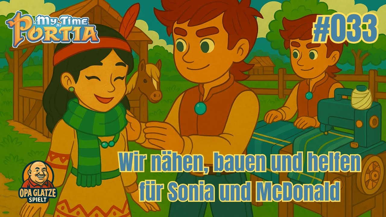 Nähen, reparieren, verbessern – Portia braucht uns | My Time at Portia #33