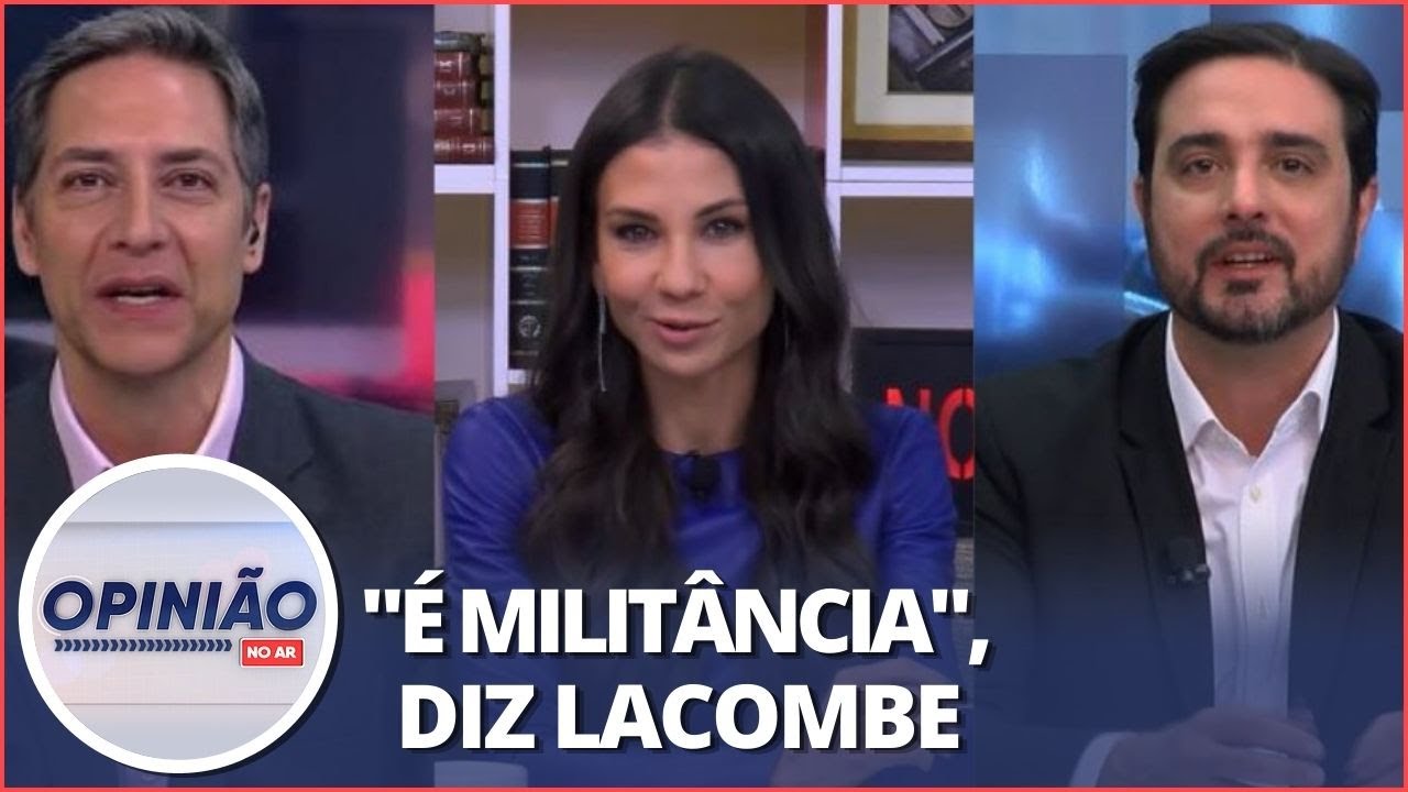 Lacombe, Amanda Klein e Silvio Navarro discutem 