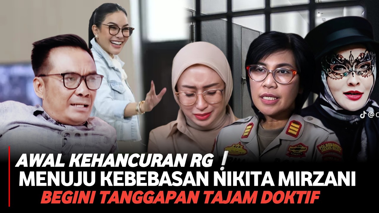 Akankah ini Awal kehancuran Reza gladyz ditengah Kebebasan Nikita Mirzani Hingga Gugatan 244 Milyar
