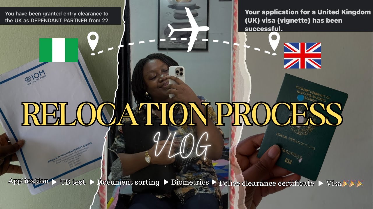 RELOCATION PROCESS VLOG: Everything I Did to Get My STANDARD UK Dependent Visa in Just 13 Days!