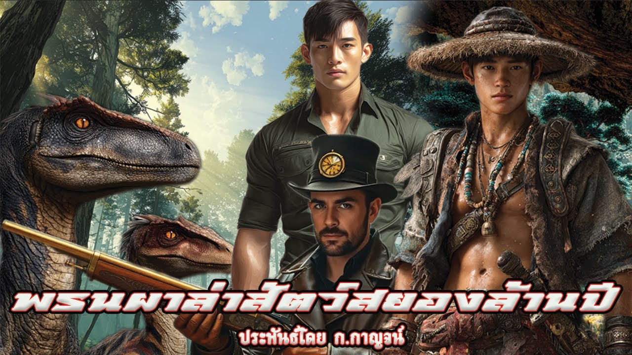 เต็มเรื่อง พรานผาล่าสัตว์สยองล้านปี ประพันธ์โดย ก.กาญจน์