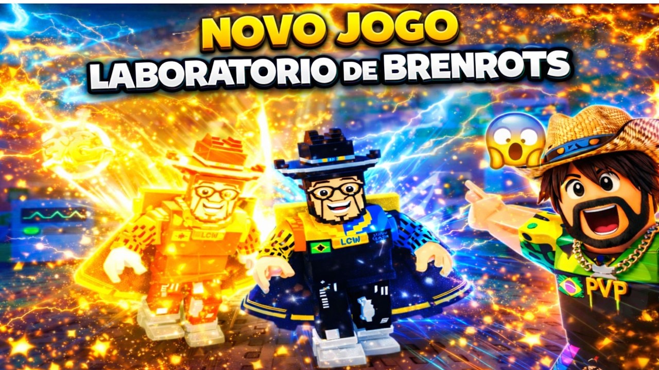 Lançamento laboratorio Brainrot  ...PIX + AVALIAÇÃO + SORTEIO INDEX + GAME PASS