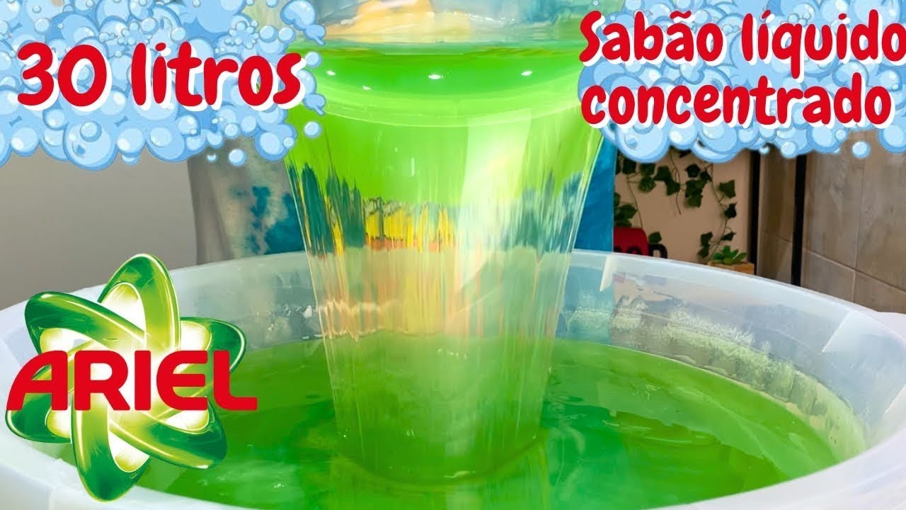 CONCENTRADO ARIEL | FÁCIL E RÁPIDO DE FAZER 