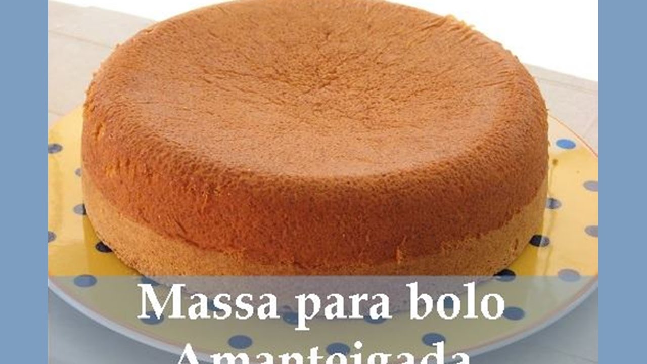 Massa amanteigada para bolos de Pasta Americana  MUITO SABOROSA