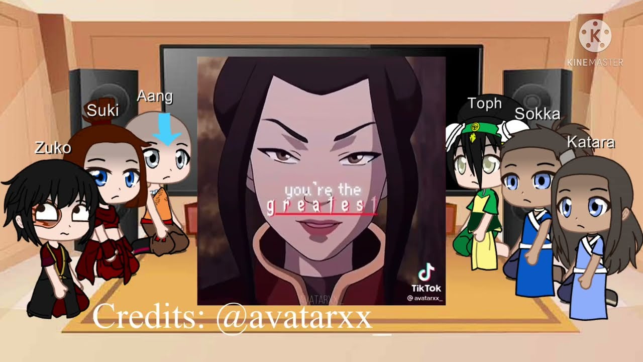 Team Avatar react to themselves 7/7: Azula//angst