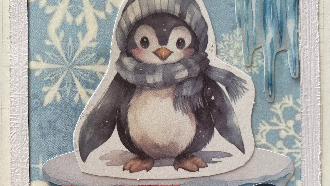 Jour 27 - Polaroïd Pingouin - défi @rosebonboncoco 