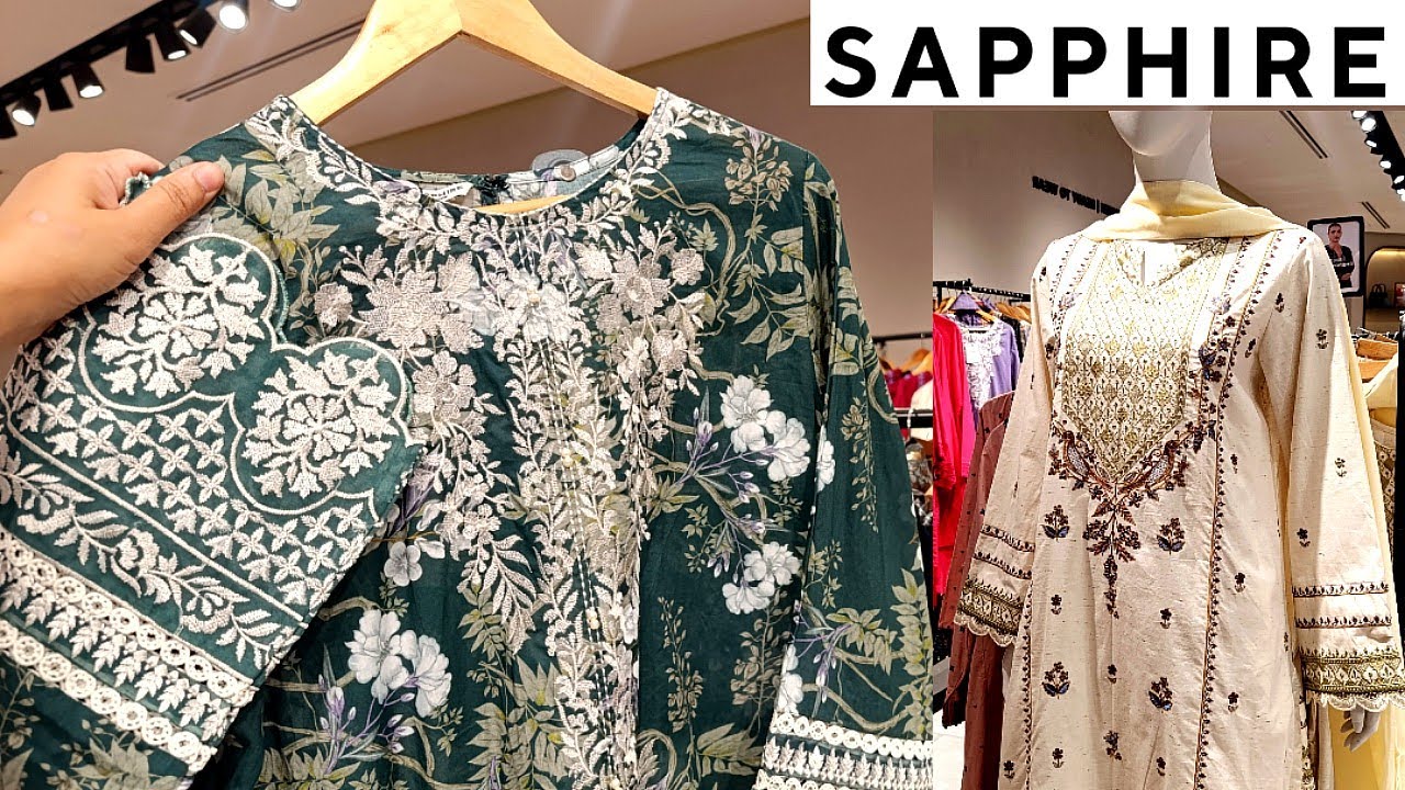 Sapphire Eid Collection 2025♥️Sapphire New Collection 2025♥️Sapphire Lawn