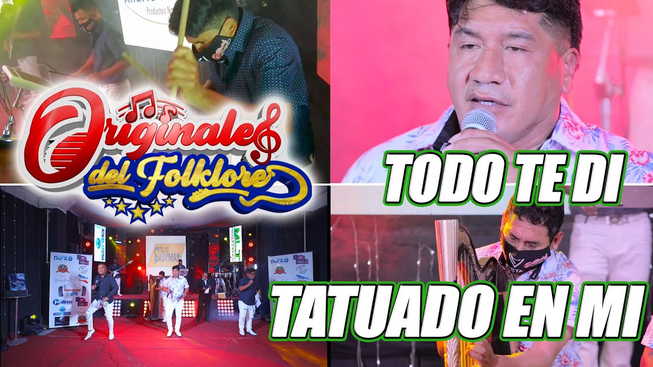 Los Originales del Folklore►Todo te di/Tatuado en mi/Primer Concierto Virtual 2020