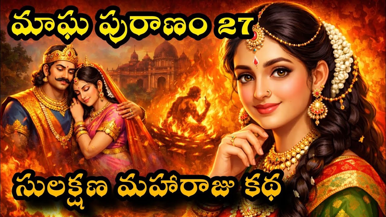 Magha Puranam - 27  | Magha Puranam Story in Telugu | మాఘమాస మహిమ | Ananda Lakshmi Studios