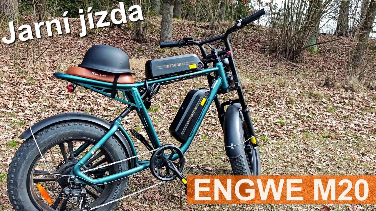 ENGWE M20 – Jarní jízda z první osoby! (Test držáku) 🚲🌿📷 #engwem20