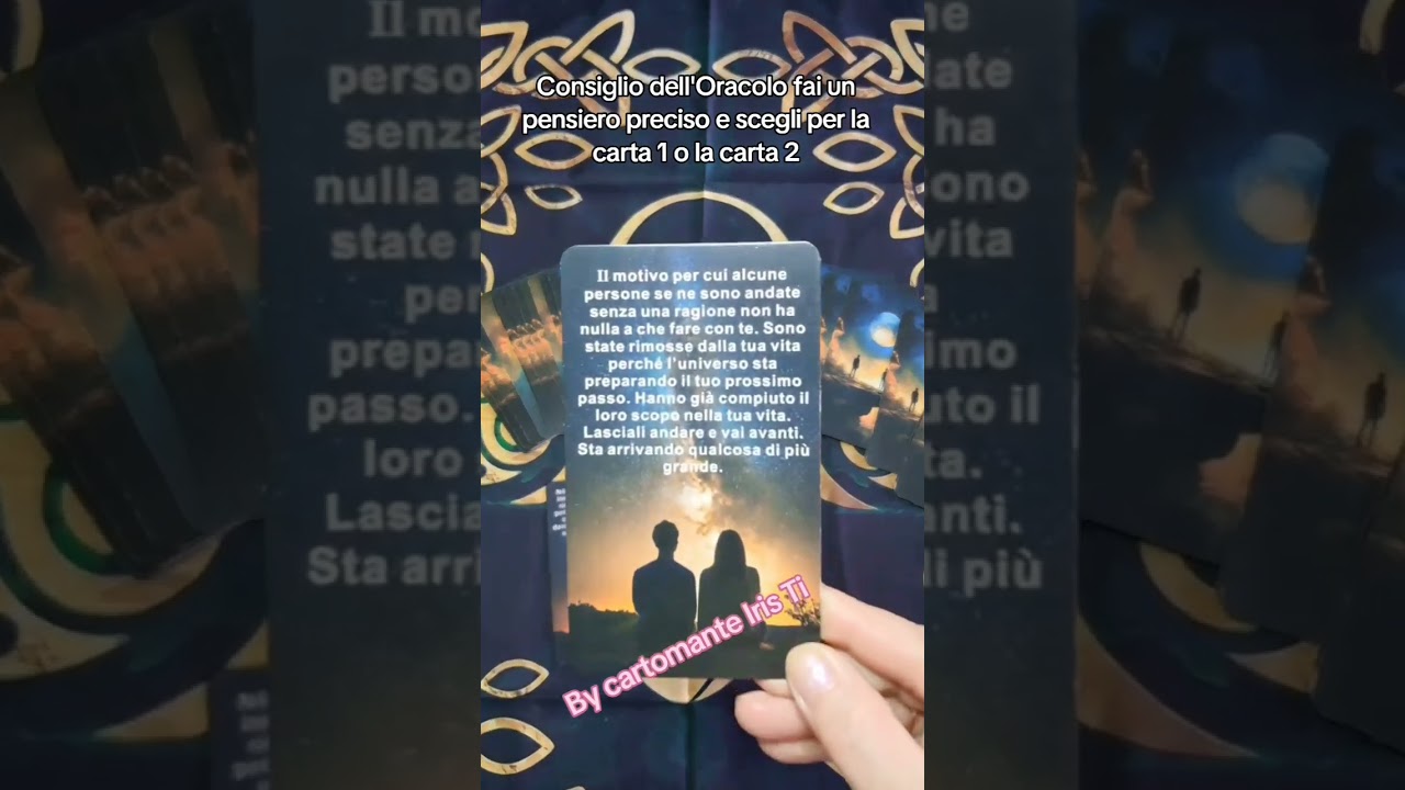 consiglio dell'oracolo fai un pensiero preciso #tarot #messaggio #oracolo#universo