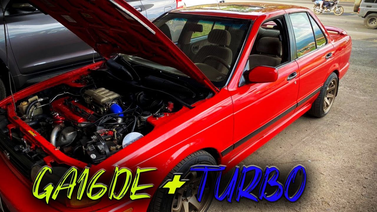 Nissan Sentra GA16DE +  Turbo con modificaciones y ajustes!!!