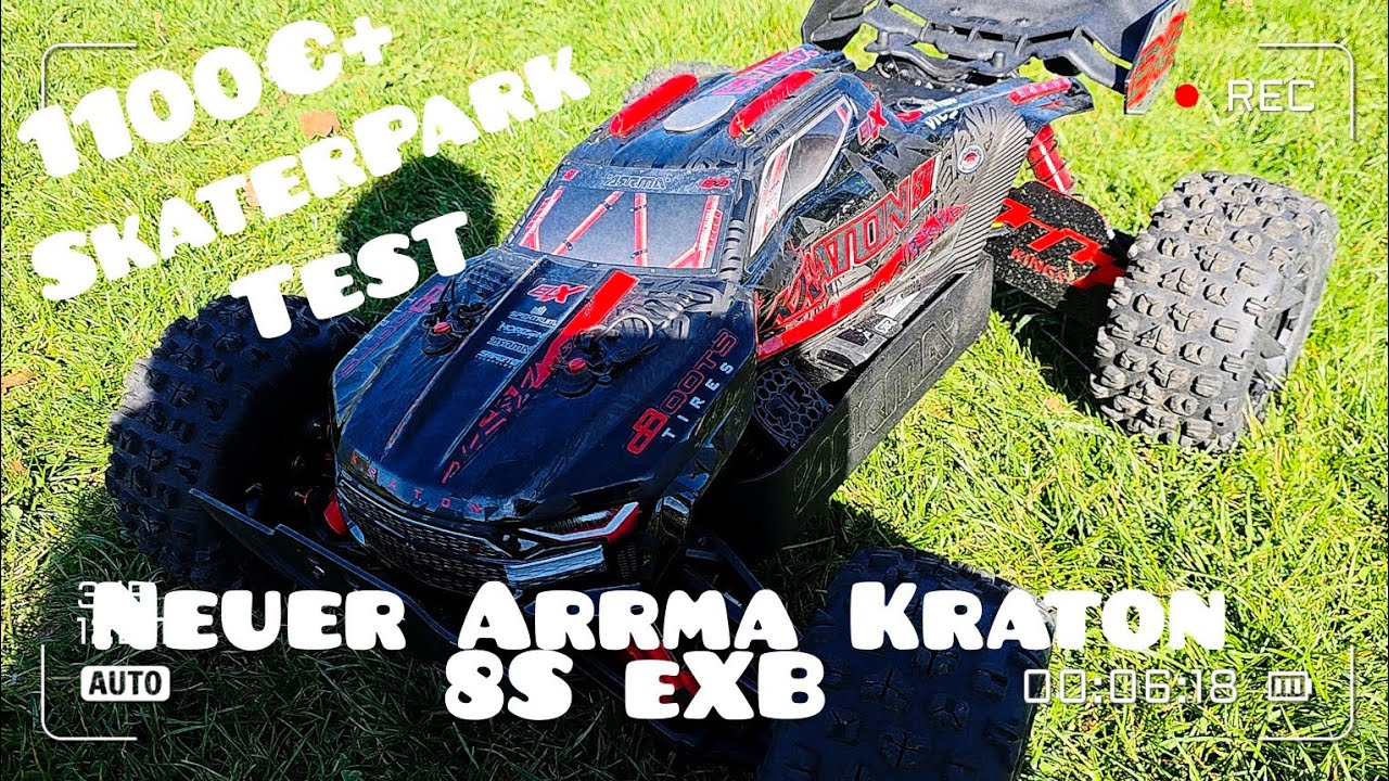 ARRMA KRATON 8S EXB vs. OUTCAST 8S SkaterPark  #arrma #kraton8s #outcast