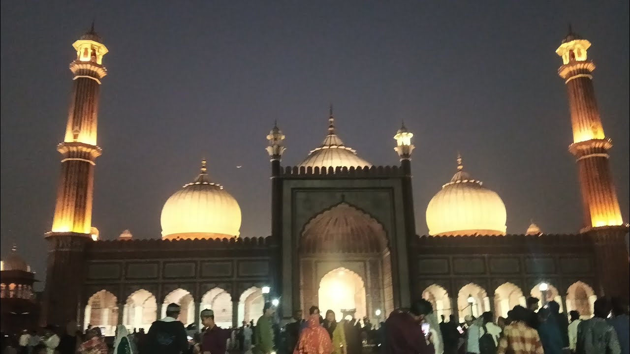 🕌 Delhi Jama Masjid Mein Pehla Roza | Roohani Mahol, Bhari Bheed & Iftar Ki Tayyari 🤲🌙🤲💖🤲💖